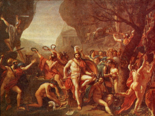 Leonidas aux Thermopyles, David (1748-1825).jpg